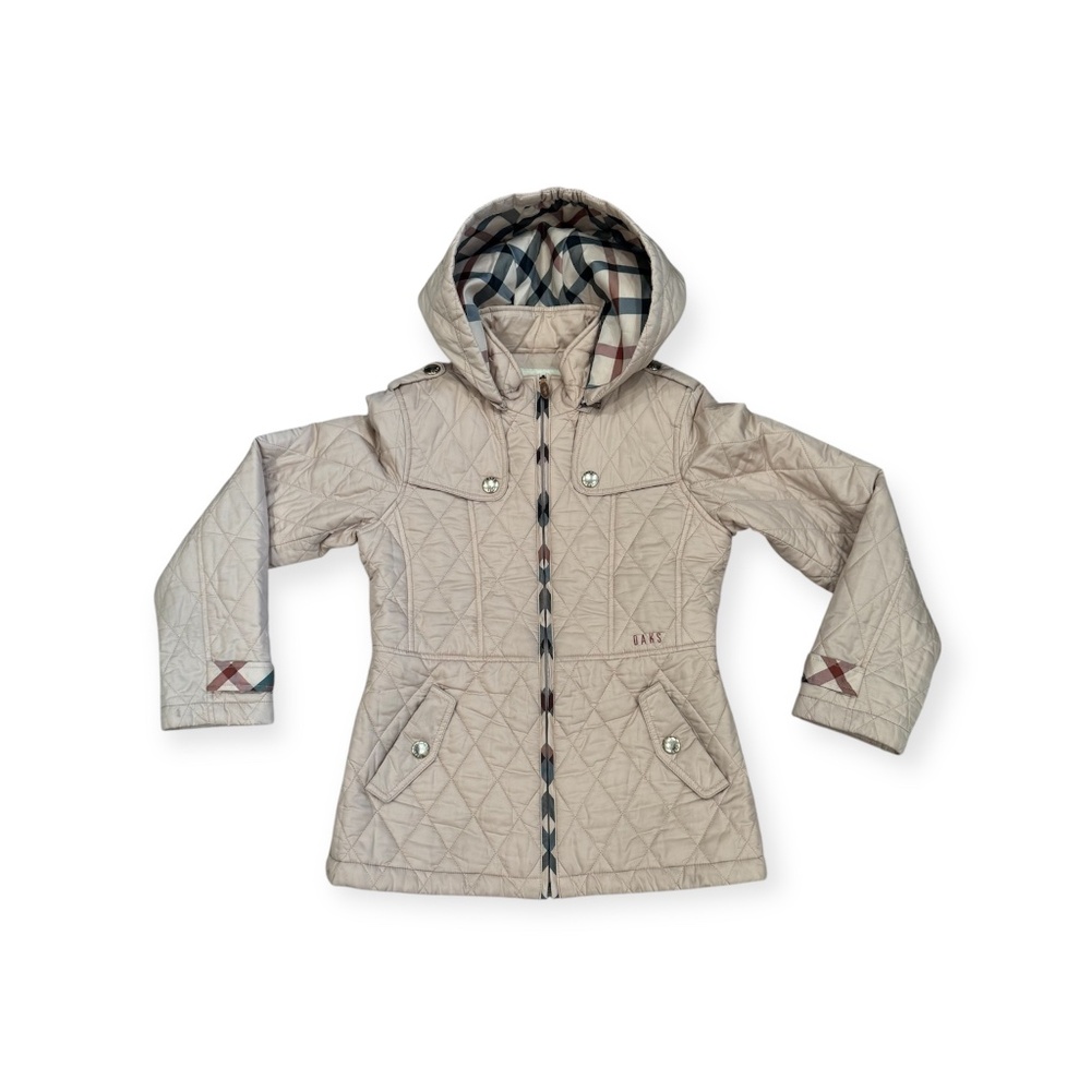 OAKS Quilted Jacket Burberry Inspired Design